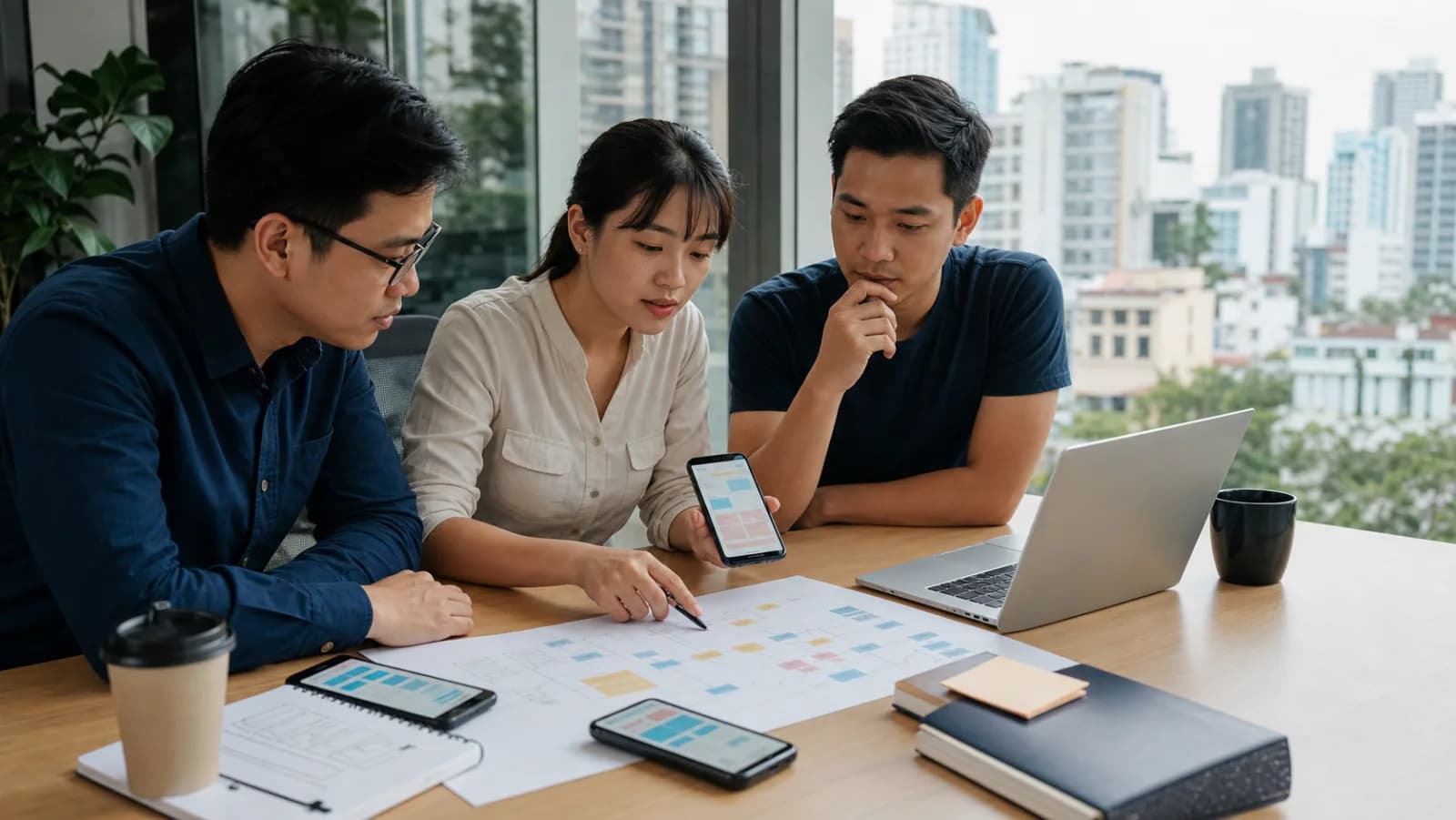 Đội ngũ sản phẩm Việt Nam rà soát phạm vi và chi phí phát triển ứng dụng di động