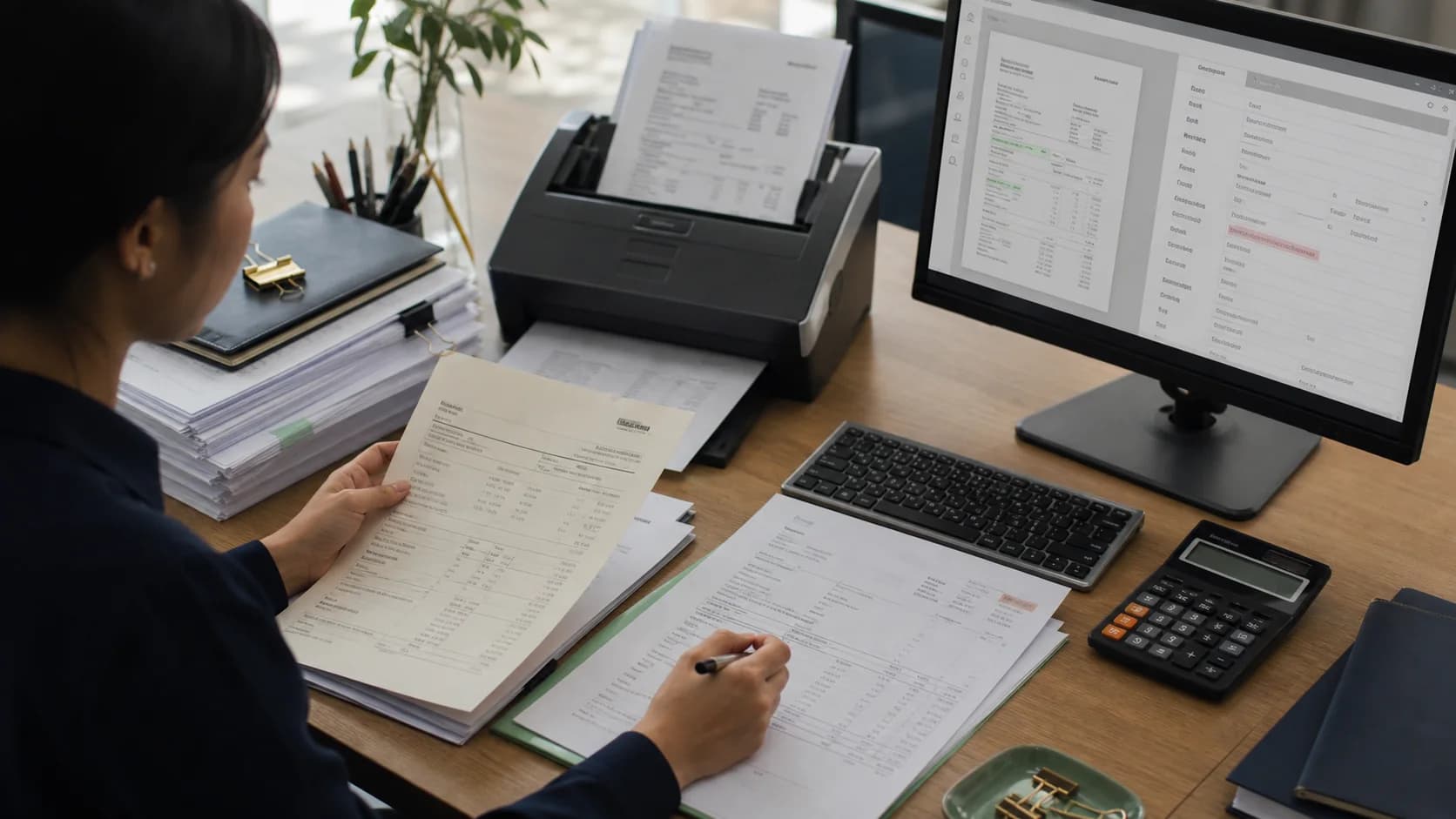 Hình ảnh minh họa cho Document AI và OCR hóa đơn, hợp đồng tại TP.HCM