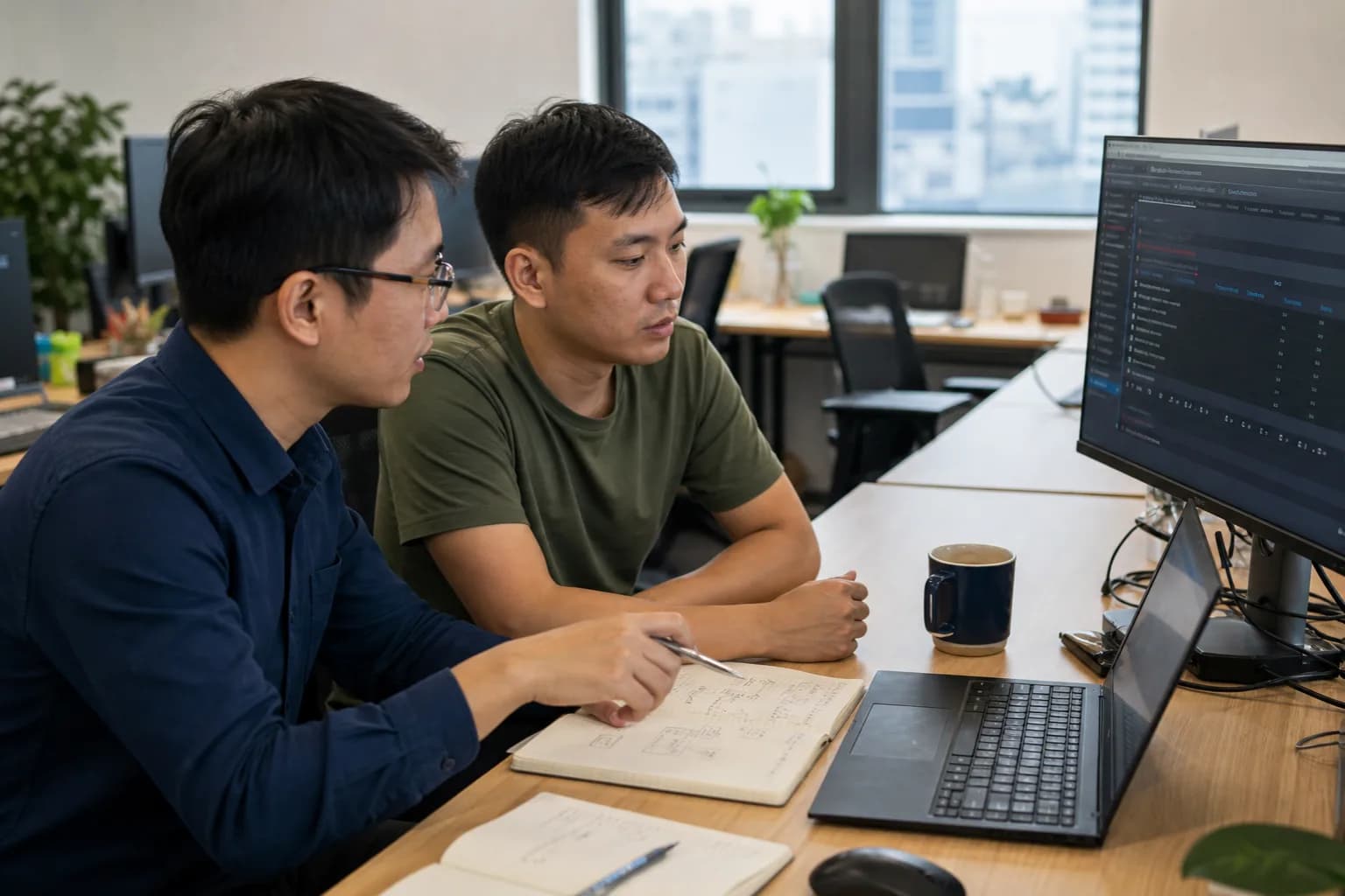 A Vietnamese security analyst and developer comparing scanner results with an authentication and authorization flow