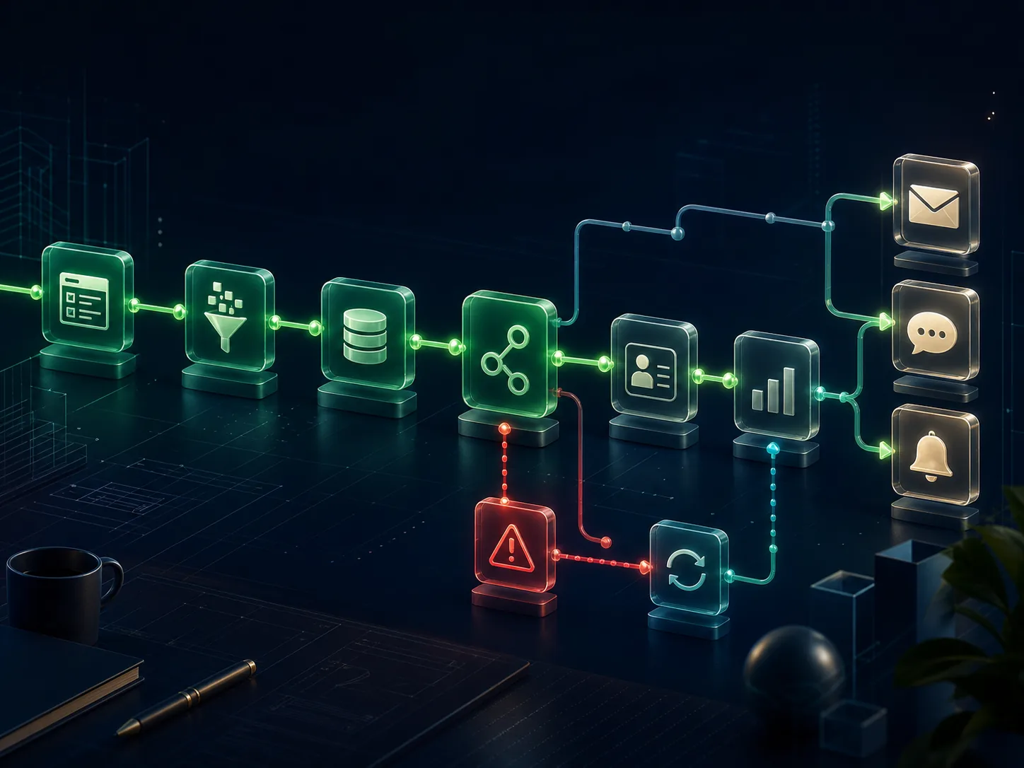 Illustration for “What Is n8n? When Should a Business Use It?”